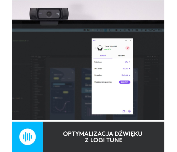 LOGITECH ZONE 125 Graphite - 1044996 - zdjęcie 9